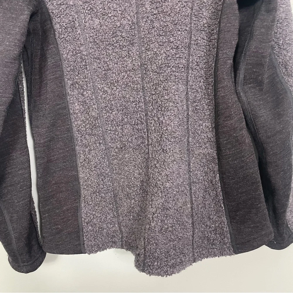 KUHL Kozet Full Zip Jacket Sweater Wool Blend Women’s‎ Size Medium Gray Black